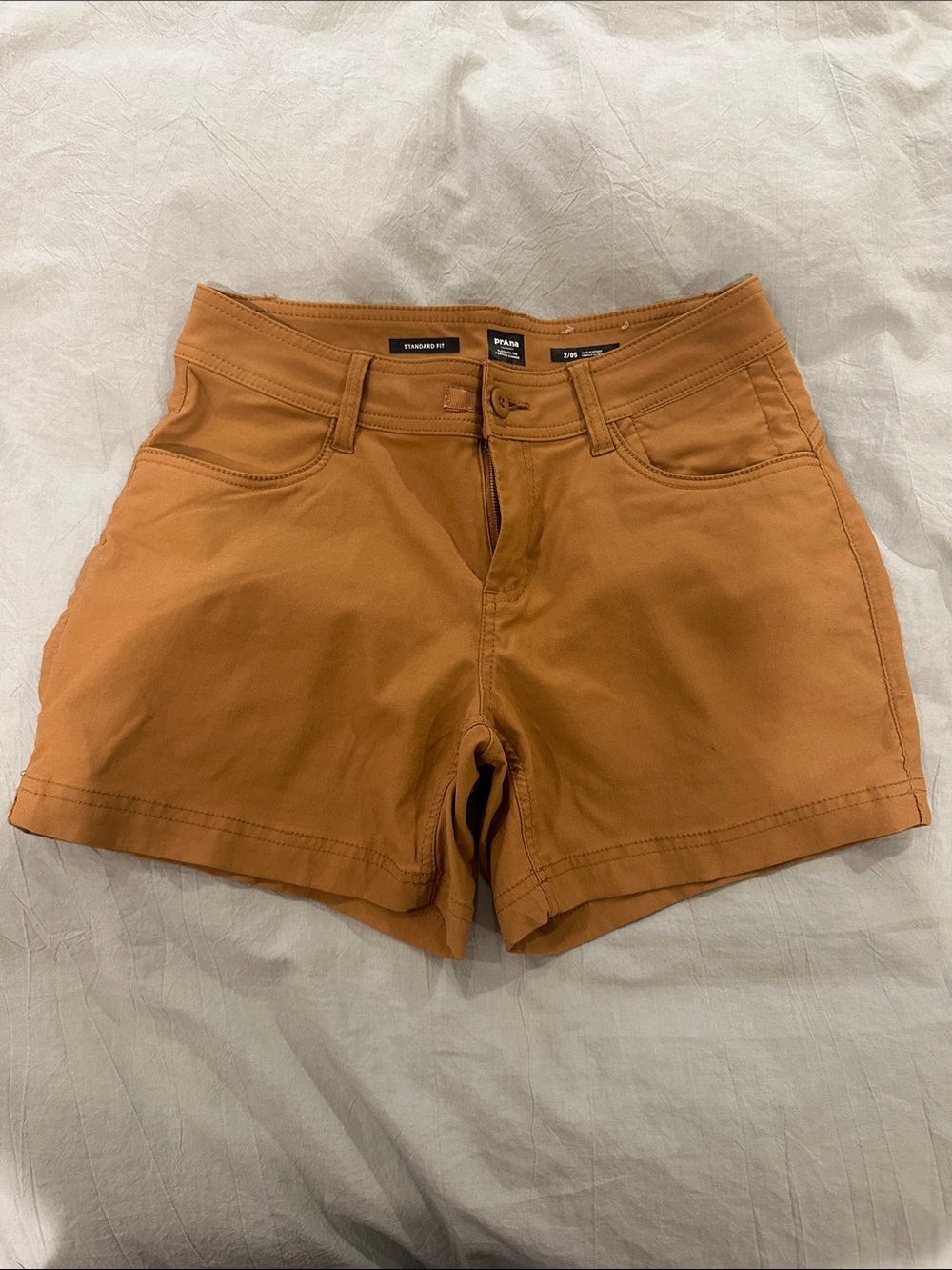 Prana Shorts in Rust - Standard Fit